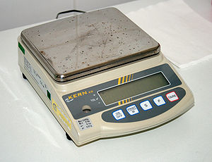 English: Analytical balance type EG from produ...